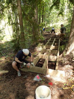 RBC Volunteers support Shuswap Trail Stewards program