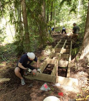 RBC Volunteers support Shuswap Trail Stewards program